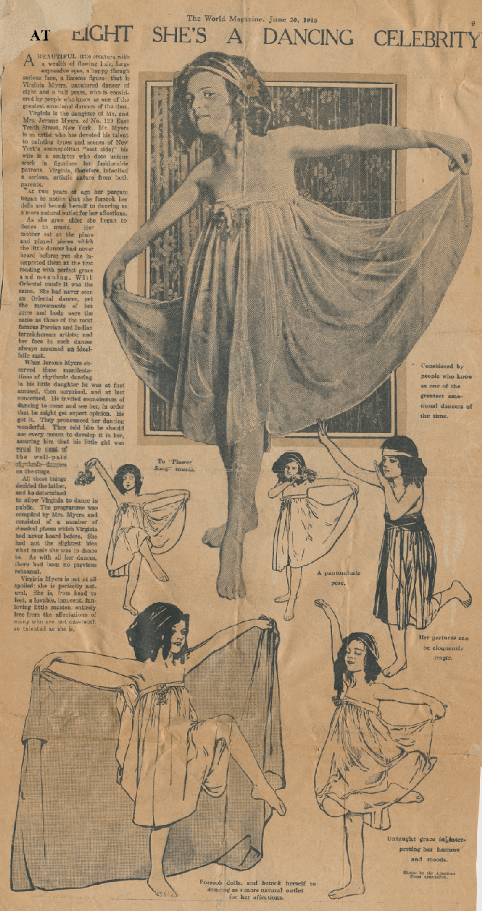 At Eight She's A Dancing Celebrity